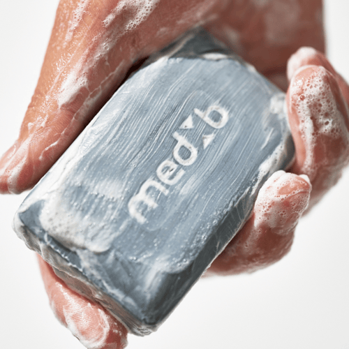 صابونة التقشير الخفيف بالفحم 100 جم