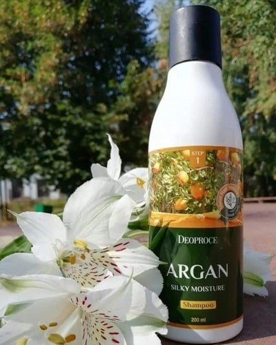 شامبو الشعر للترطيب الحريري بزيت الارجان 200 مل