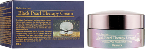 كريم معالج البشرة اللؤلؤة السوداء متعدد الوظائف -...