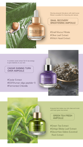 امبول الشاي الاخضر الفريش 30 مل