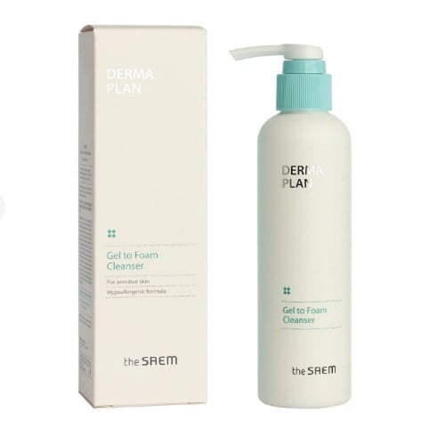 جل رغوة التنظيف ديرما بلان