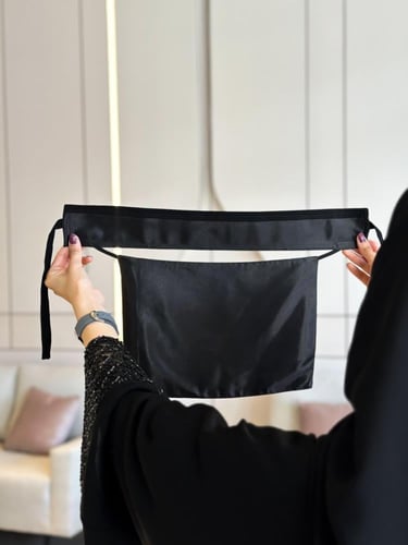 نقاب حرير قصير