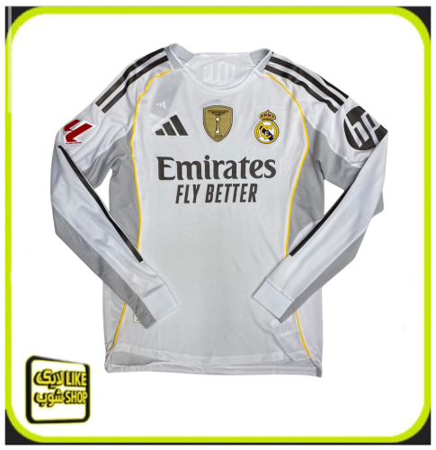 تيشيرت رجالي ريال مدريد كم طويل الاساسي 2026 2025...