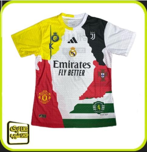 تيشيرت رجالي مسيرة كرستيانو رونالدو فئة اللاعبين