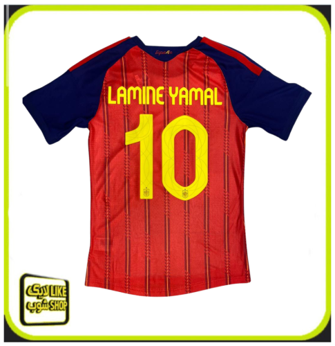 تيشيرت رجالي منتخب اسبانيا مرقم فئة اللاعبين