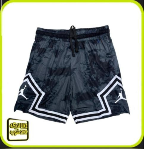 شورت رجالي جوردن ( رمادي اسود )