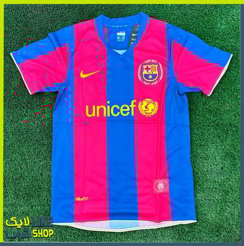 تيشيرت رجالي برشلونة كلاسيك 2007