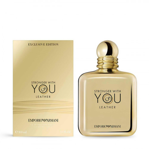 عطر ارماني سترونجر ويذ يو ليذر او دو بارفيوم رجالي...