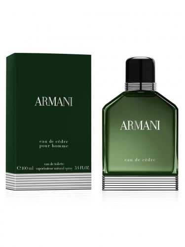 عطر ارماني او دو سيدار الاخضر او دو تواليت 100مل