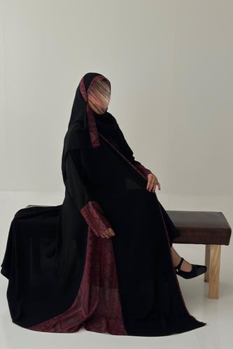 عباية كشميري فاخرة