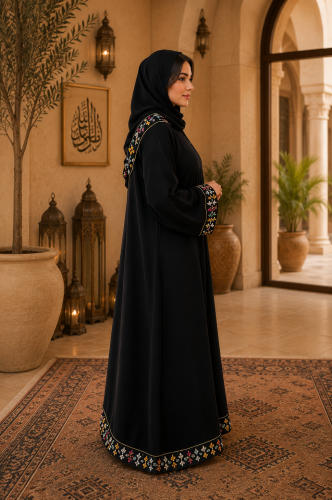 عباية سحر الأسود