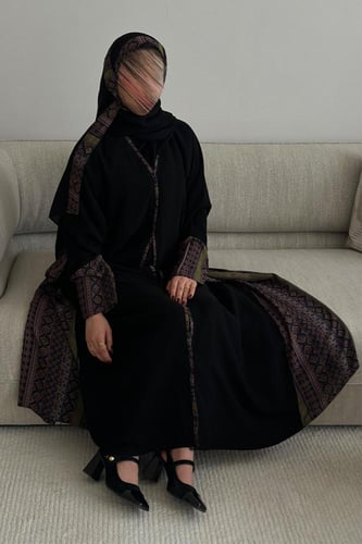 عباية كشميري مودرن