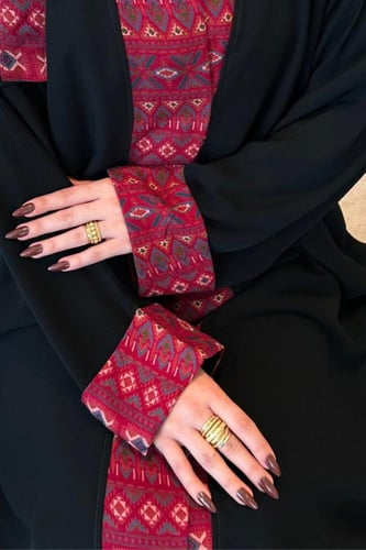 عباية كشميري مطبوع