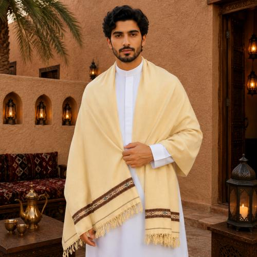 شال شتوي صوف أصلِّي (للجنسين)