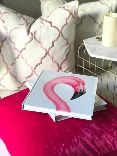 غطاء وسادة موروكون تطريز وردي معدني