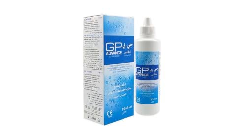 محلول جي بي ادفانس الترا مويست للعدسات الصلبة متعد...