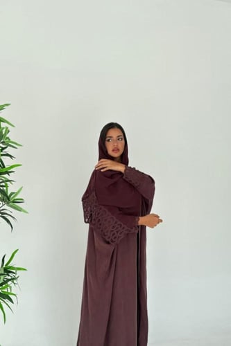 عباية حرير مغسول