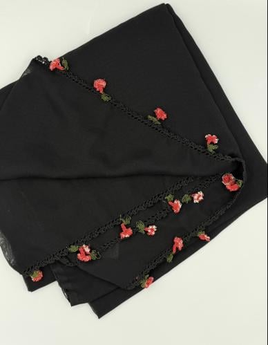 Black headscarf