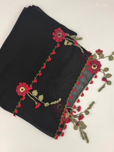 Black headscarf