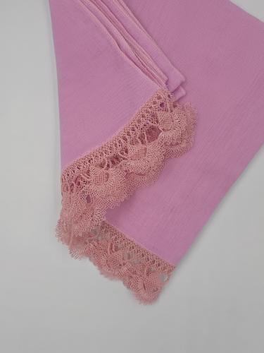 Turkish cotton headscarf in pink color