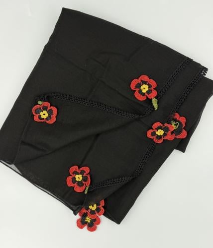 Black headscarf