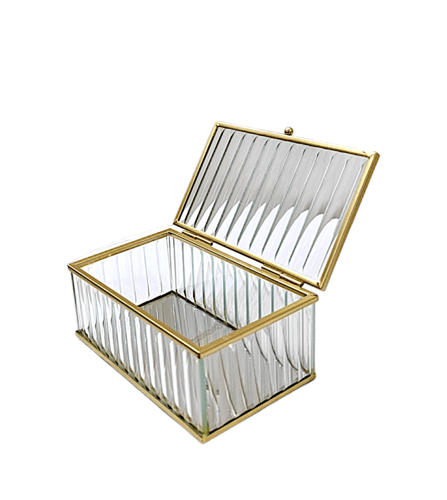 علبة زجاج ثلجي