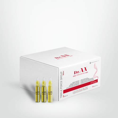 Botox ampoules with the triple strength