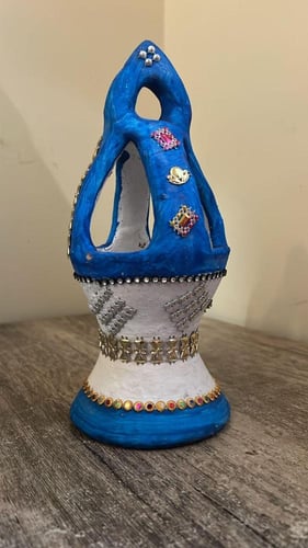 6 مبخر مجمر مدخن فخار تراث قبوع