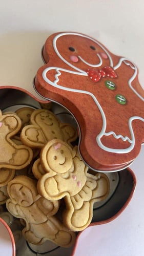 عجينة بسكويت الزنجبيل الشتوي الفاخر ( 20 قطعة تقري...