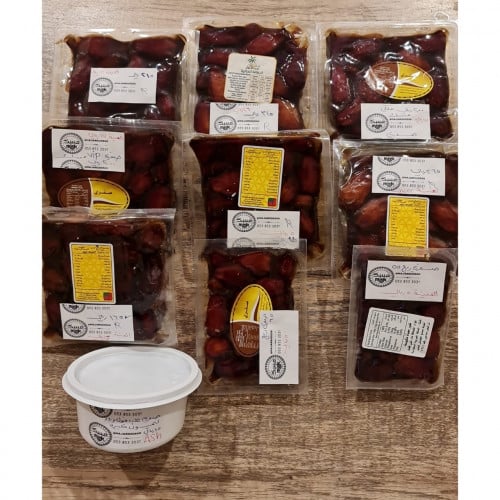 عينات تمر صفري بيشة فاخر.