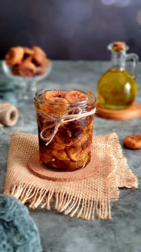 تين مجفف مع زيت الزيتون 500 جرام