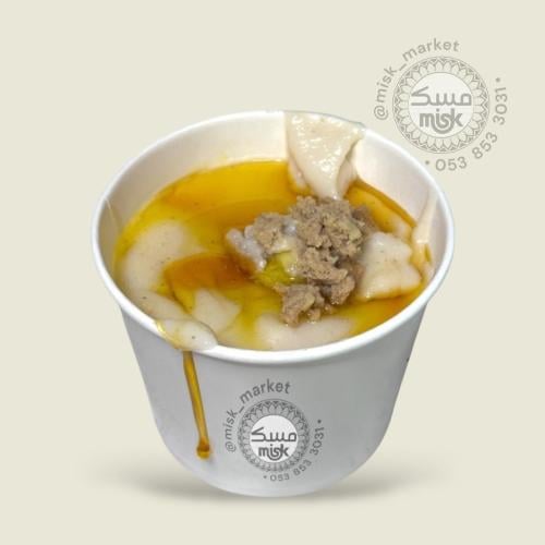 مشغوثة (عيش - لهيدة) بالسمن والقشدة