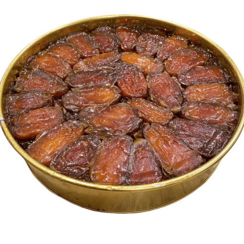 تنك تمر صفري بيشة 2 كيلو حجم حبة التمر صغيرة