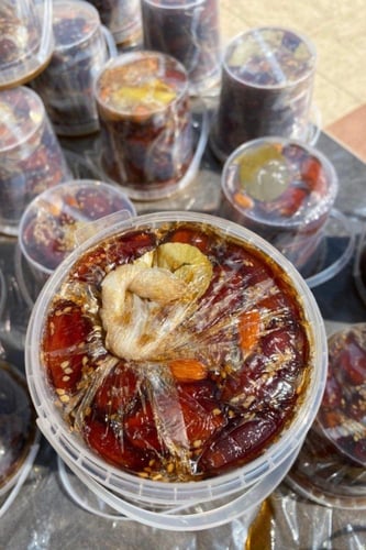 سطل تمر صفري بيشة 800 جرام