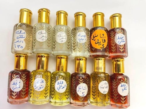 تولة خمرية عطر فرنسي (مركز) أم حسين مزيجه الفريد م...