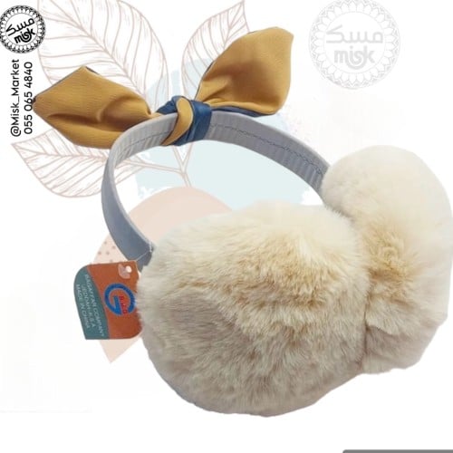 غطاء أذن دافئ و أنيق بألوان زاهية.
