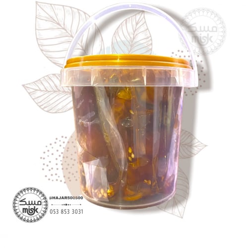 سطل تمر سكري فاخر درجة أولى