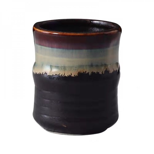 كوب قهوة مصنوع يدويا من السيراميك Retro Style بطرا...