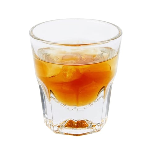 كوب الكورتادو زجاج سميك