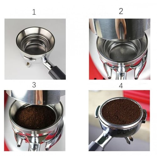 حلقة توزيع القهوة ستيل للاسبريسو (مقاس 51 -53-58)