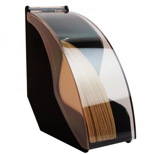 قاعدة و حامل فلاتر بغطاء شفاف