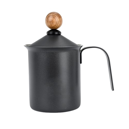 ابريق تكثيف رغوة الحليب اليدوي بديل التبخير