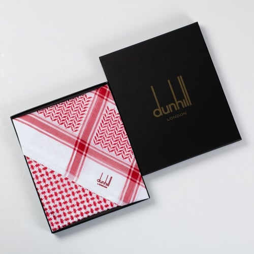 عرض حصري بكج شماغين دنهيل بسعر شماغ واحد