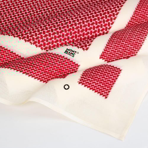 شماغ شتوي احمر بيج شبابي دم الغزال 2025