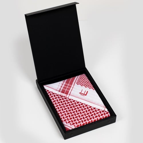 عرض حصري بكج شماغين دنهيل بسعر شماغ واحد