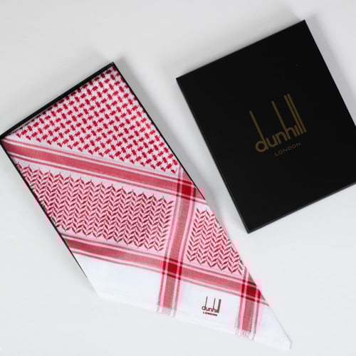 عرض حصري بكج شماغين دنهيل بسعر شماغ واحد