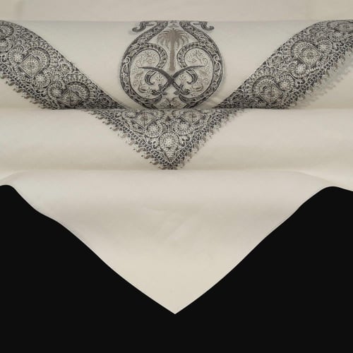 شال باشمينا ملكي فاخر - صوف كشميري 100% - بتصميم ا...