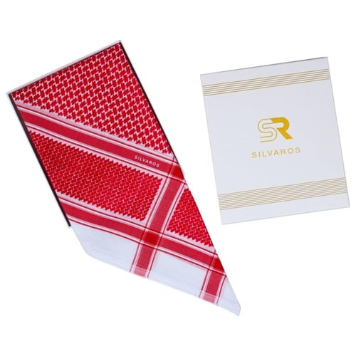 عرض حصري بكج شماغين سلفر روز 2026 بسعر شماغ واحد