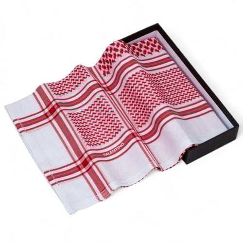 شماغ فالنتينو شبابي اصدار الجديد صناعة إيطالية