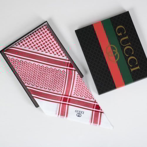 شماغ قوتشي كلاسيك احمر اقوى اصدار 2026 من قوتشي وا...